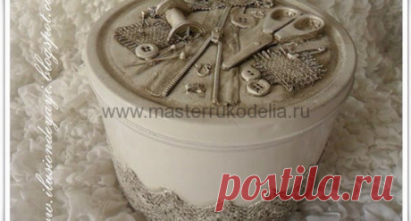 Шкатулка своими руками. Мастер класс. | Мастер-классы по рукоделию