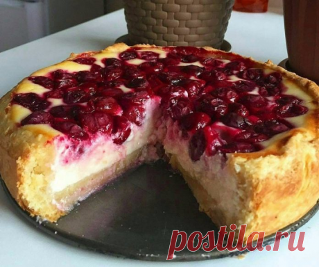 Бесподобный ягодный пирог с нежной начинкой — вкусно и очень красиво