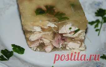 Куриный сальтисон / Закуски из курицы / TVCook: пошаговые рецепты с фото