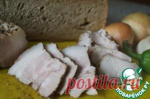 Рассольное сало "Два в одном" - кулинарный рецепт