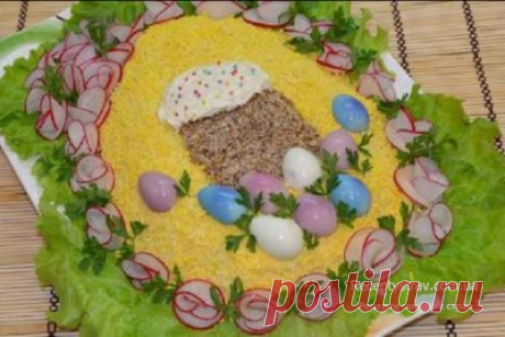 Рецепти салатів на Великдень