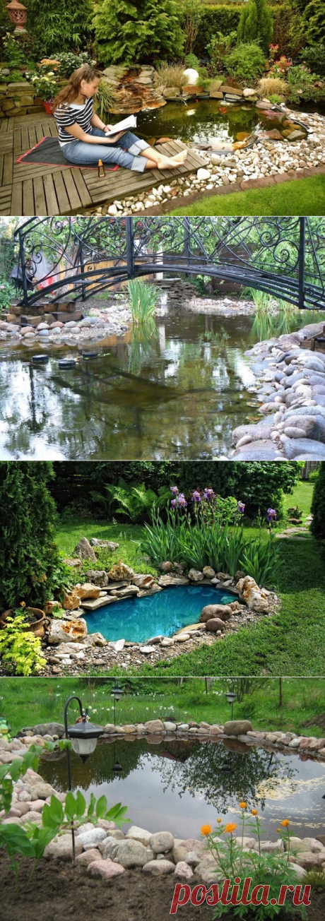 Пруд из полиурия своими руками + ВИДЕО | Блог elisheva.ru