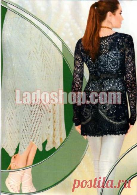 Duplet 197 Ukrainian Russian new crochet patterns magazine book January - February 2018