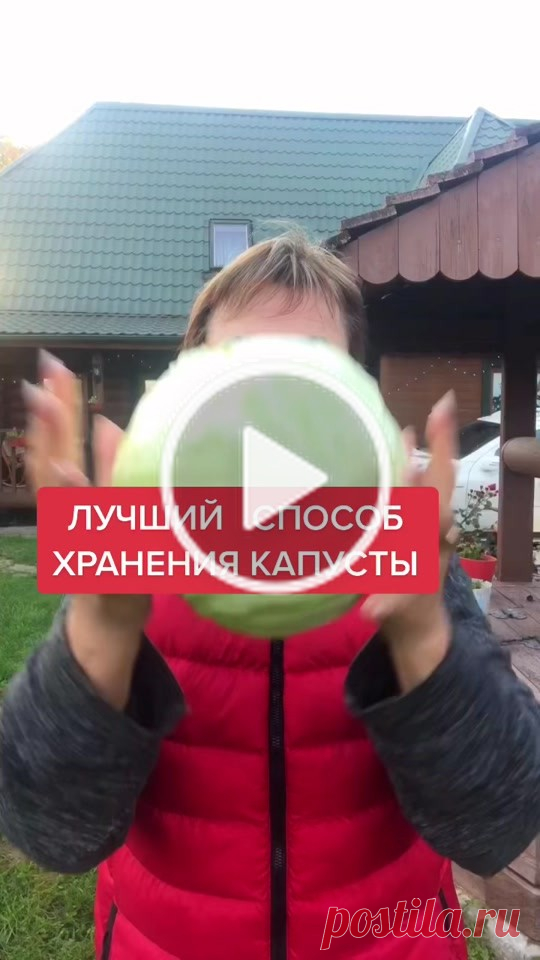 А КАК ВЫ ХРАНИТЬ капусту?