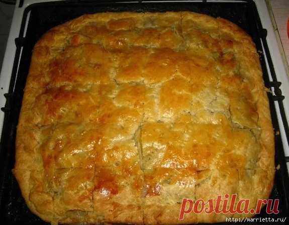 Мясной пирог. Вкусный рецепт