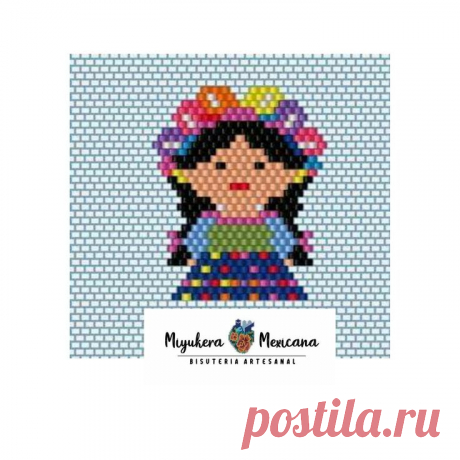 Muñeca Tradicional Mexicana 😍 diagrama
