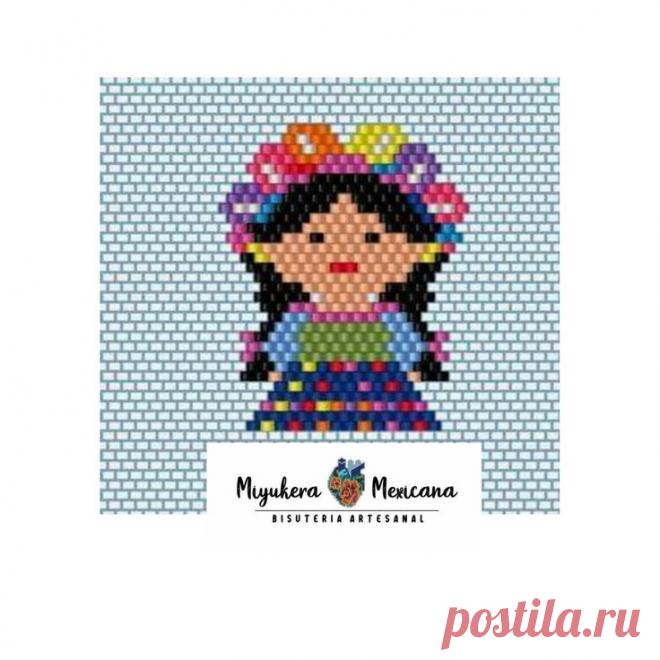 Muñeca Tradicional Mexicana 😍 diagrama