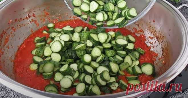 Огурцы в томате - Со Вкусом