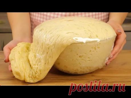 БЕРУ КРУТОЙ КИПЯТОК! ДРОЖЖЕВОЕ ТЕСТО НА КРУТОЙ КИПЯТКЕ.ТЕСТО РАСТЕТ НА ГЛАЗАХ.