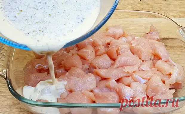 Куриная грудка под сливками. Готовить просто, а по сочности не уступает мясу по-французски - Steak Lovers - Медиаплатформа МирТесен