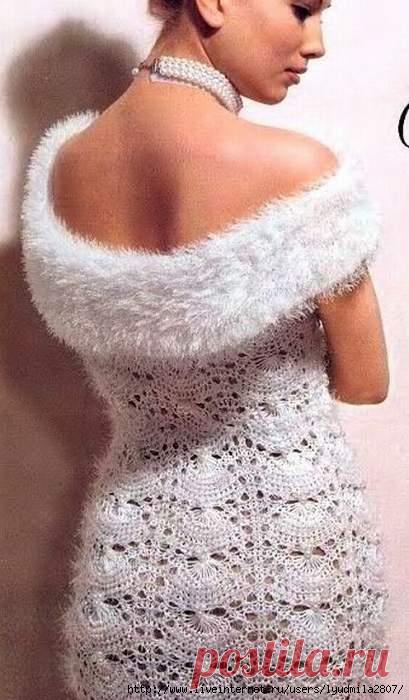 Узор спицами 