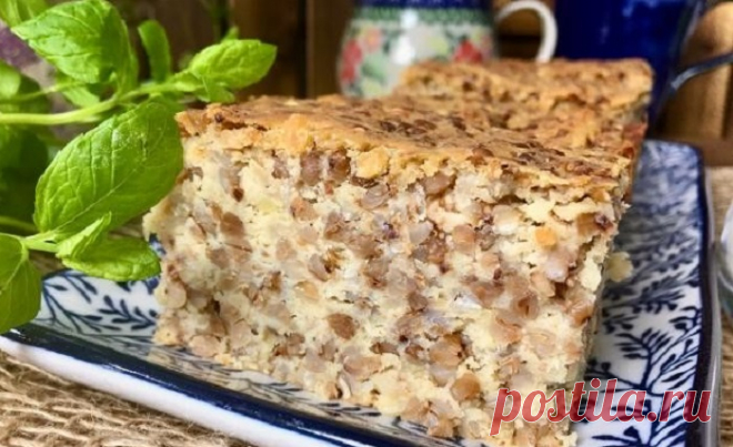 Узнала от подруги рецепт запеканки из картофеля и гречки. Ее вкус меня покорил