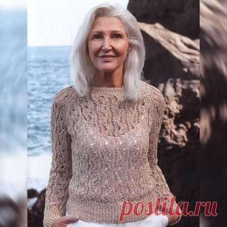 Модели спицами из хлопка на лето и весну от Lana Grossa: джемперы, топы и жакет | Вяжем вместе! | Дзен