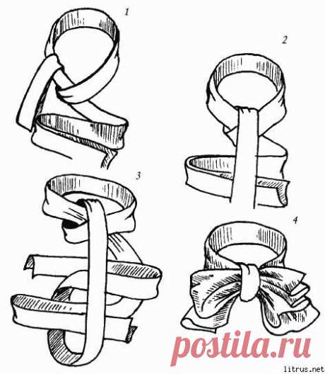 Узлы для галстука, парео и шарфов | Страница 3 | Онлайн-библиотека
