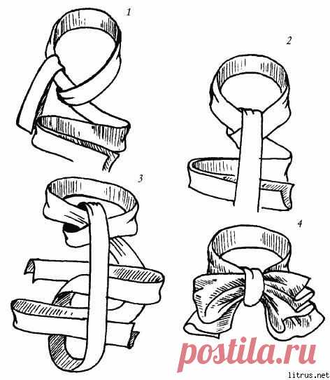 Узлы для галстука, парео и шарфов | Страница 3 | Онлайн-библиотека