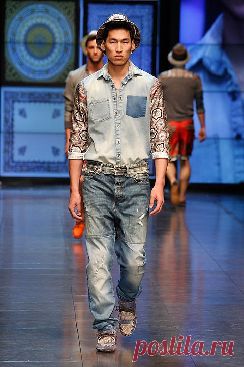 Шелково-джинсовая рубашка DIEZEL / Вещь / Модный сайт о стильной переделке одежды и интерьера