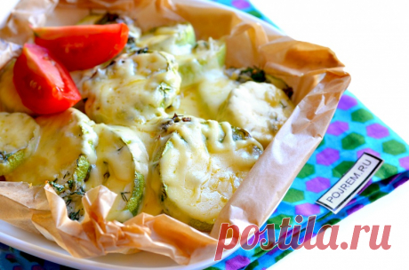 Кабачки с чесноком в духовке - пошаговый рецепт с фото: как приготовить