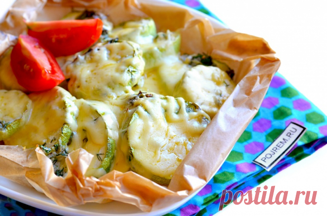 Кабачки с чесноком в духовке - пошаговый рецепт с фото: как приготовить