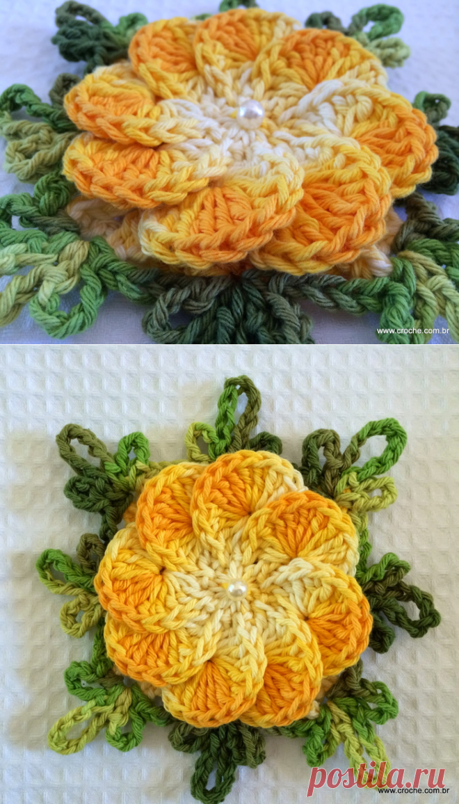 Петушиный гребень цветок)МК