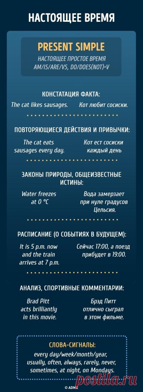 Все, что вы хотели знать о временах в английском языке