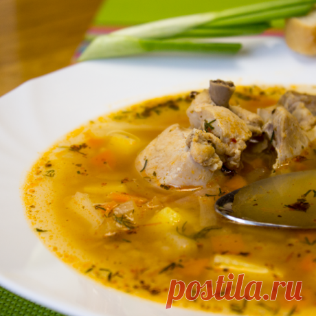 Очень вкусный домашний супчик харчо из курицы! Быстро и просто - Простые рецепты Овкусе.ру