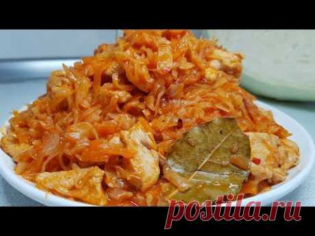 Ну, оОчень вкусная   Тушеная КАПУСТА с Мясом!