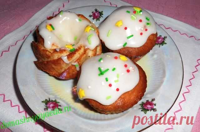 Кексы с ананасами