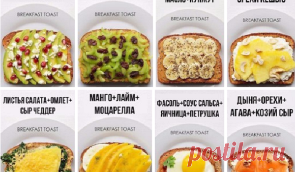 Фитнес бутерброды. Вкусные и полезные сочетания! — ДОМАШНИЕ