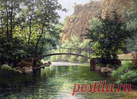 Художник Rene Charles Edmond His (1877 – 1960)