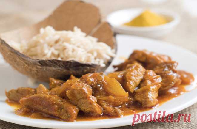 Мясо с карри
