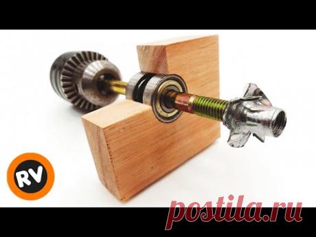 🔴MUY FACIL!! 😲 Como hacer una LIJADORA de DISCO Casera con un TALADRO ✔️  [RAPIDO y EFICAZ]