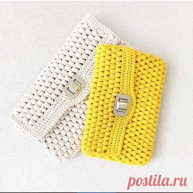 Сумочки крючком.
