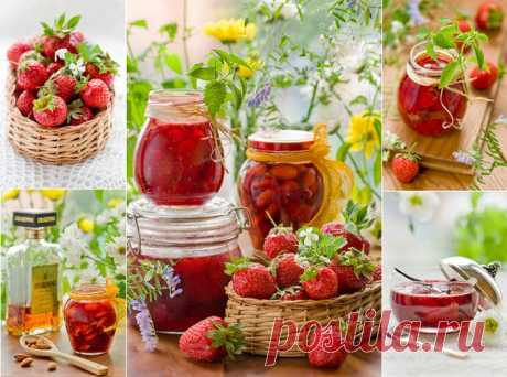 рецепты джемов, варений, конфитюров, повидла, желе.