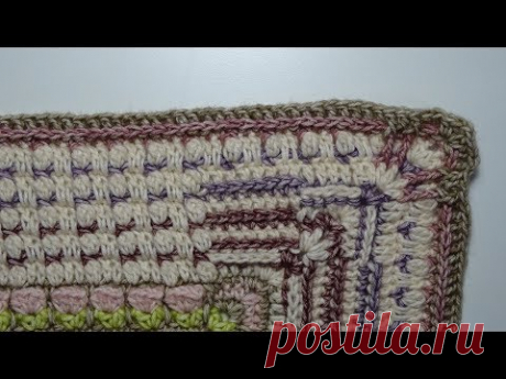 Gehaakte Deken - Flowers And Fields - Deel 4 Nederlands