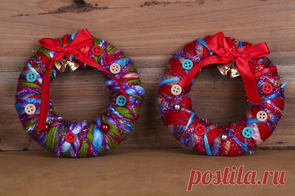 Рождественский венок своими руками: идеи, мастер-классы, использование в праздничном декоре