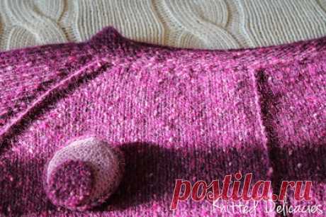 Knitted Delicacies: Sweet plum ;0)