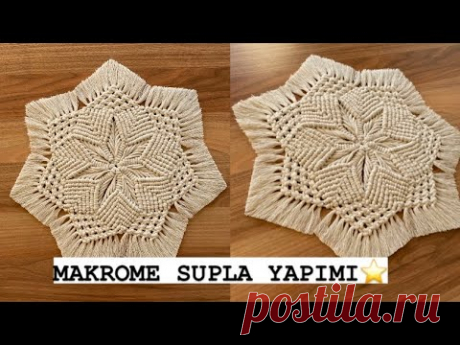 Makrome Supla Yapımı 3 - YouTube