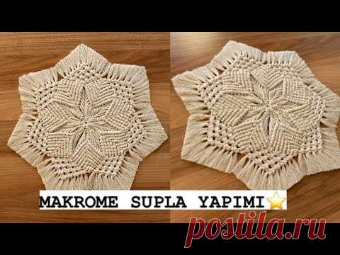 Makrome Supla Yapımı 3 - YouTube