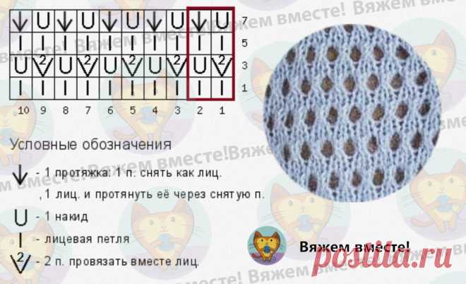 «И снова сетка..» 5 новых моделей для вдохновения = 6 новых схем. Вяжем спицами | Вяжем вместе! | Дзен