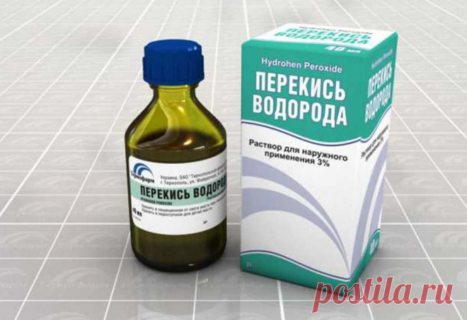 Применение в быту перекиси водорода.Советы.Часть 1.