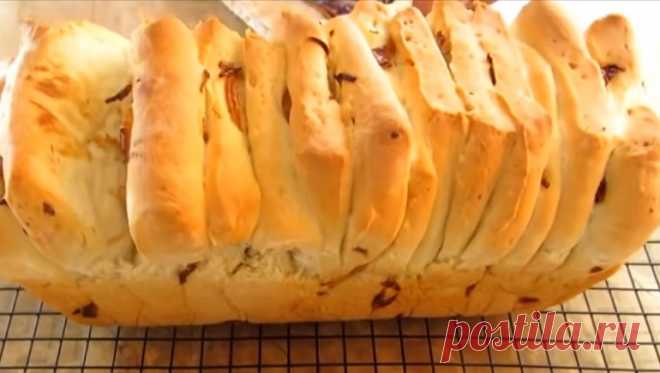 Отрывной луковый хлеб: идеальное блюдо для любого застолья