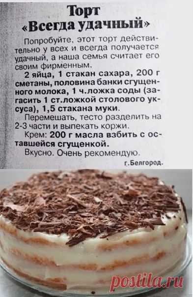 К вечернему чаепитию - тортики из прошлого...