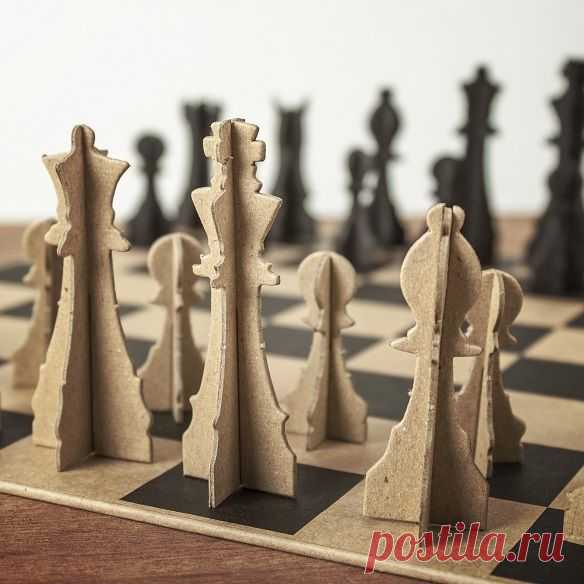 Paper Chess Set