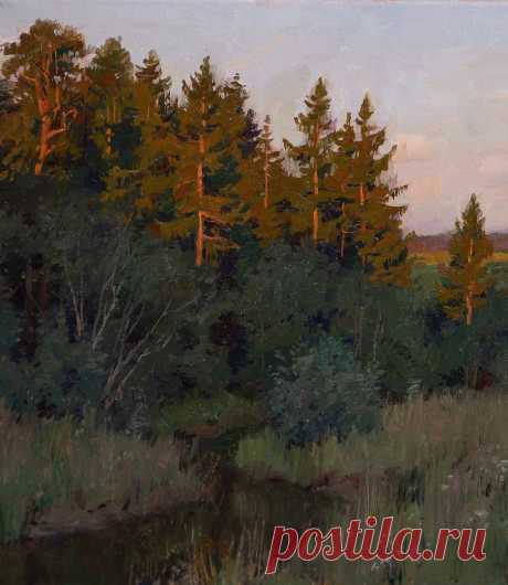 Художник Станислав Александрович Брусилов (р. 1976).
"Последние лучи", 2022 г.