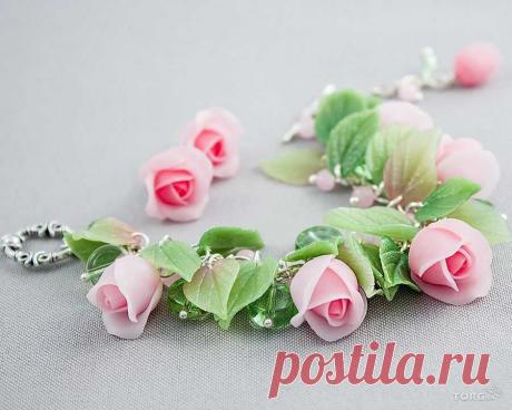 Уход за цветами из полимерной глины - фото