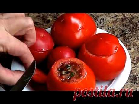 Вкуснейшие малосольные помидоры за считанные минуты.