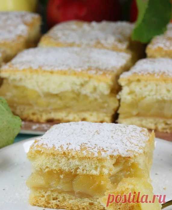 🍎 🍏 Яблок много не бывает. Делюсь рецептом нежнейшего яблочного пирога.🍏🍎