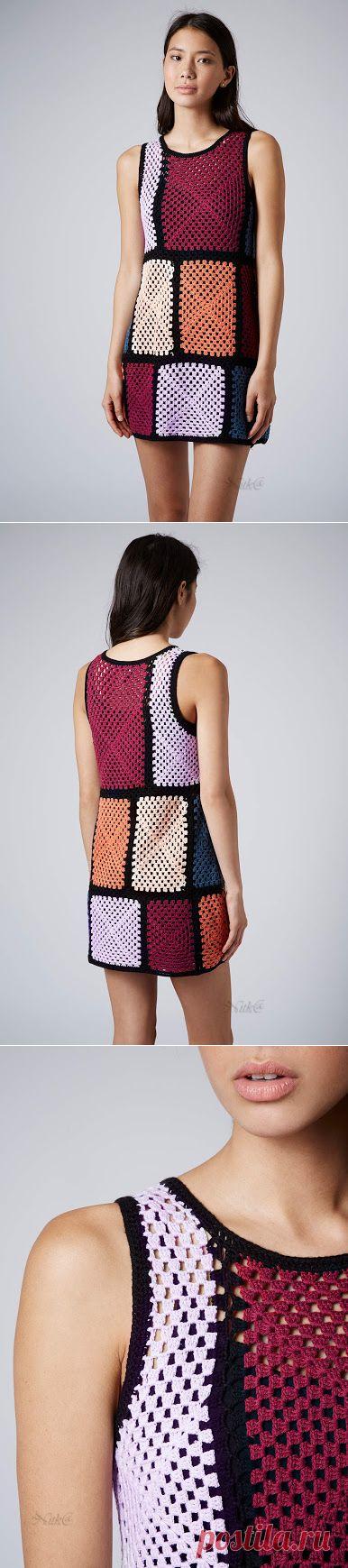 Outstanding Crochet: Granny squares from Topshop.