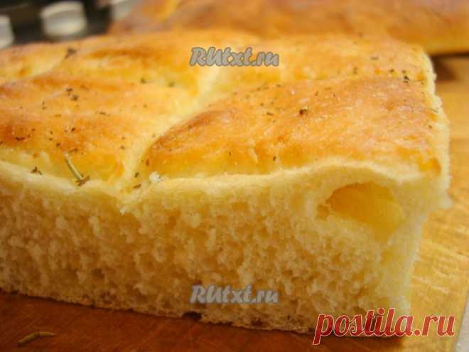нежнейшая картофельная ФОКАЧЧА