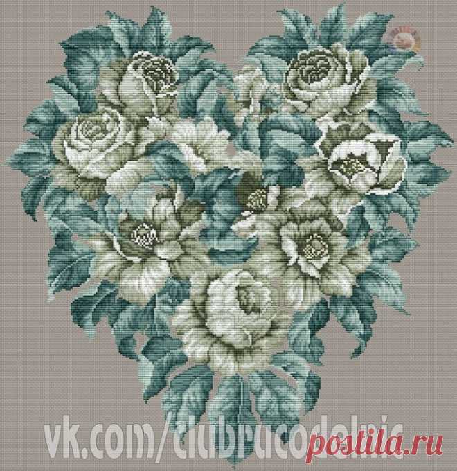 в/к Синие Розы (сердце)
